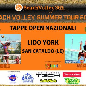 Beach Volley Summer Tour 2012 Tappe Open Nazionali